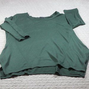 French Laundry Size L Dark Green Sweater